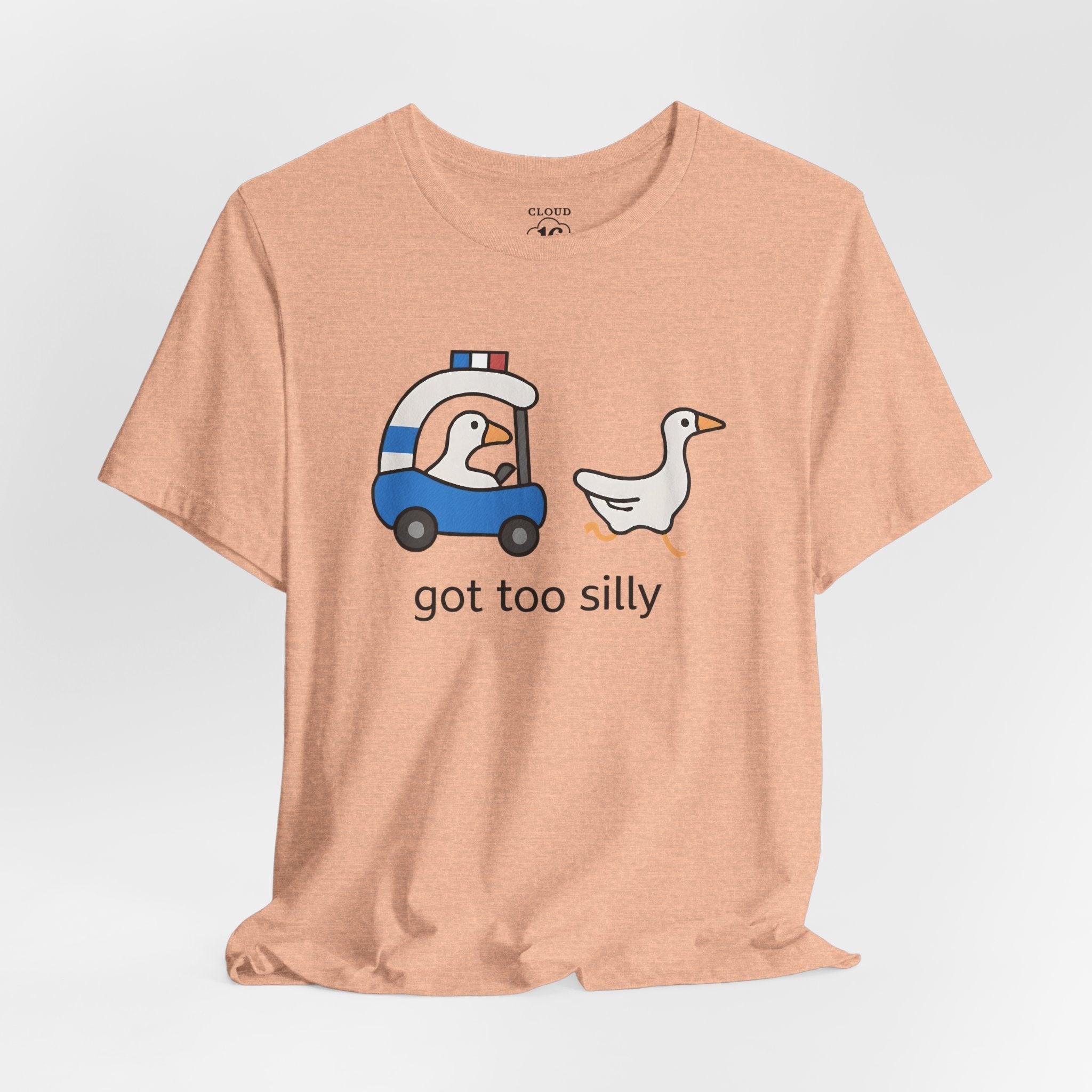 Silly Goose Graphic Tee – Funny Unisex Cotton T-Shirt